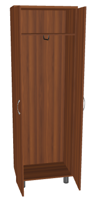 Шкаф для одежды Лидер 650x390x1990мм