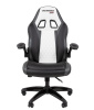 Кресло игровое Chairman Драйв 15 черный / серый / белый