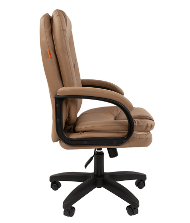 Кресло Chairman 668 LT экокожа, бежевое
