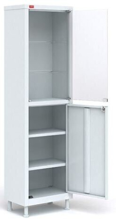М1 165.50.32 С Медицинский шкаф со стеклом
