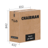 Кресло  руководителя CHAIRMAN 442 Ткань, велюр