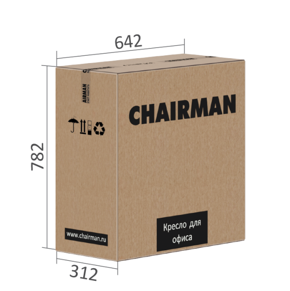 Кресло руководителя Chairman 727 СТ ткань