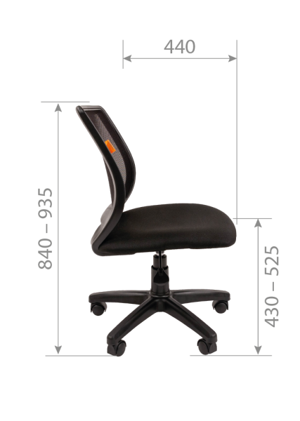 Кресло офисное CHAIRMAN 699 bl Ткань, зеленое
