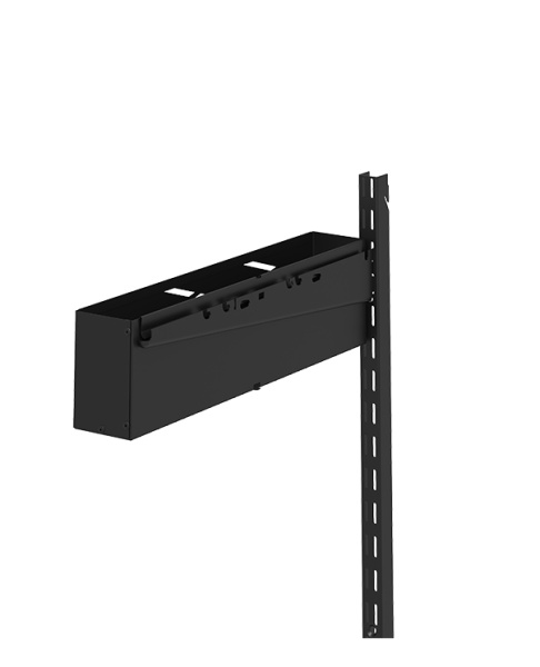 Корзина навесная ПРАКТИК Home GBC графит 104x424x71 мм