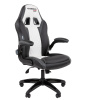 Кресло игровое Chairman Драйв 15 черный / серый / белый